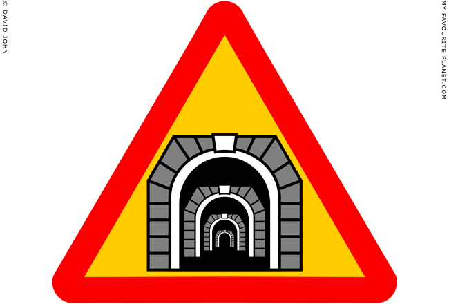 Caution, tunnel at end of tunnel