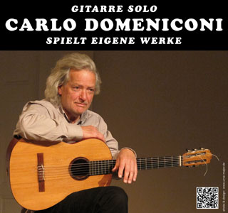 Carlo Domeniconi solo Konzerte in Berlin, Mai - Dezember 2016