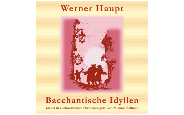 Bacchantische Idyllen CD cover design by David John Berlin